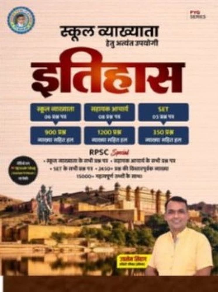 Itihas (History) Objective Question PYQ for School Vyakhyata, Assistant Professor & SET — 2450+ Solved Questions with Explanation