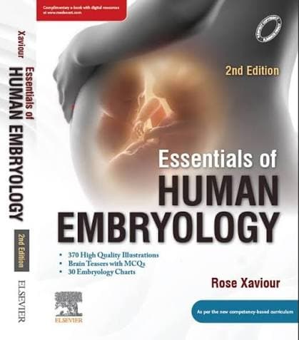 Elsevier Essentials of Human Embryology (2nd Edition) by Rose Xaviour