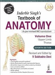 Inderbir Singh's Textbook of Anatomy, Volume One: Upper Limb, Thorax (Seventh Edition), revised and edited by V. Subhadra Devi