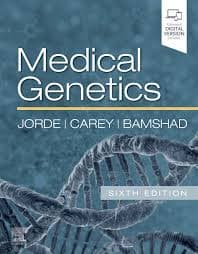 Medical Genetics, Sixth Edition by Jorde, Carey & Bamshad (Elsevier)