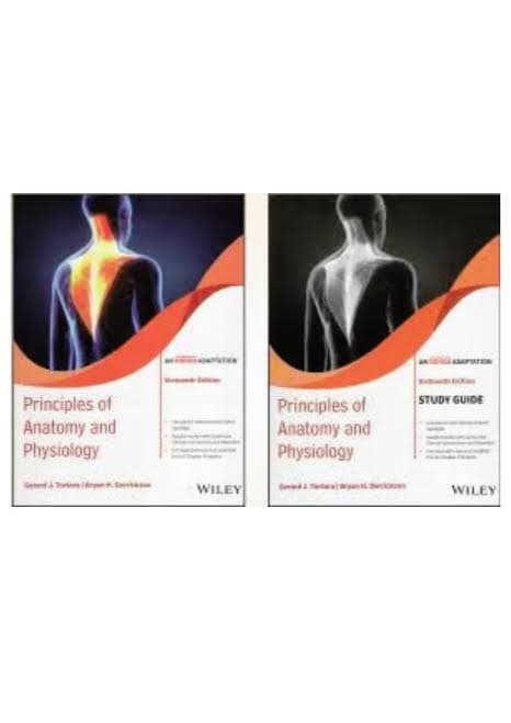 Tortora's Principles of Anatomy and Physiology with Study Guide, Sixteenth Edition — Set of 2 Books by Gerard J. Tortora & Bryan H. Derrickson (Wiley)