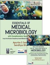 Essentials of Medical Microbiology, 4th Edition (Revised Reprint) — With Complimentary One Stop Resource for All Your Exam Needs in Microbiology (Medical Textbook) — Apurba S. Sastry, Sandhya Bhat (Jaypee Brothers Medical Publishers)