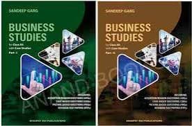 Sandeep Garg's Business Studies with Case Studies for Class XII (Class 12), Part I & Part II Set — Edition 2026-27, Sandeep Rai Publications