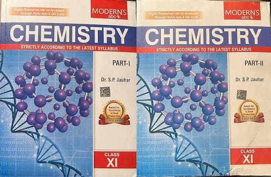 Modern's abc+ Chemistry for Class 11 (Part I & Part II Set) — Dr. S.P. Jauhar, 2026-27 Edition