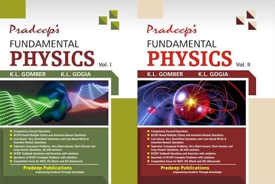 Pradeep's Fundamental Physics for Class 11 Vol-I & Vol-II (Set of 2 Volumes, 2026-27) — K.L. Gomber & K.L. Gogia | Pradeep Publications