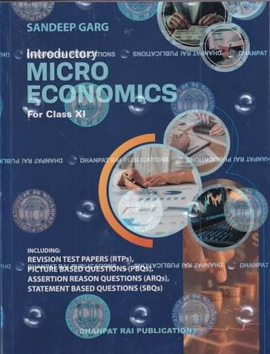 Introductory Microeconomics for Class 11 (2026-27) — Sandeep Garg | Dhanpat Rai Publications