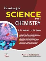 Pradeep's Science Part-II Chemistry for Class 10 (2026-27) — Dr. S.C. Kheterpal & Dr. S.N. Dhawan | Pradeep Publications