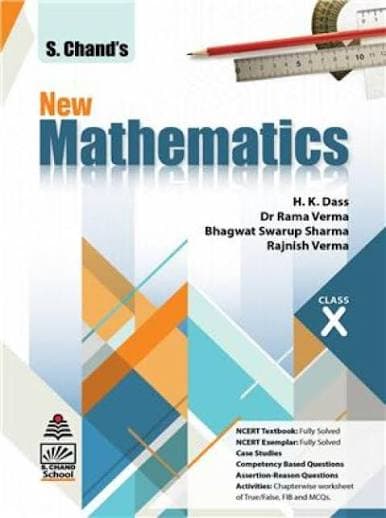 S. Chand's New Mathematics for Class 10 (2026-27) — H.K. Dass, Dr. Rama Verma, Bhagwat Swarup Sharma & Rajnish Verma | S. Chand
