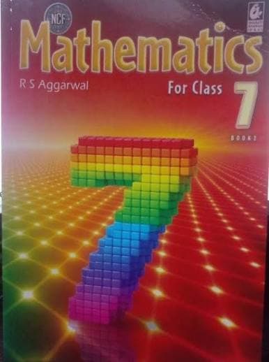Mathematics for Class 7 (Book 2) by R.S. Aggarwal — As per NCF, CBSE, 2026-27 Edition