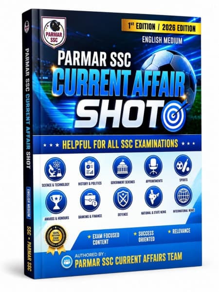 Parmar SSC Current Affair Shot — 1st Edition 2026, by Parmar SSC Current Affairs Team, English Medium, Parmar SSC