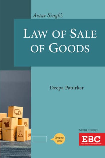 Avtar Singh Law of Sale of Goods 9th Edition | EBC