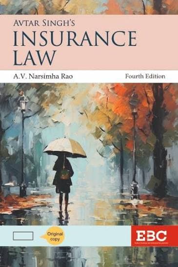 Avtar Singh Insurance Law 4th Edition 2025 | EBC