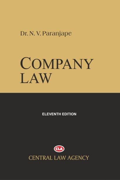 N.V. Paranjape Company Law 11th Edition | CLA