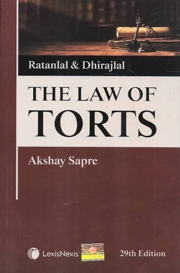 Ratanlal & Dhirajlal Law of Torts 29th Edn | LexisNexis